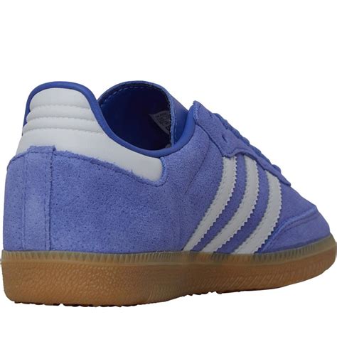 adidas samba damen blaue streifen|adidas samba schuhe.